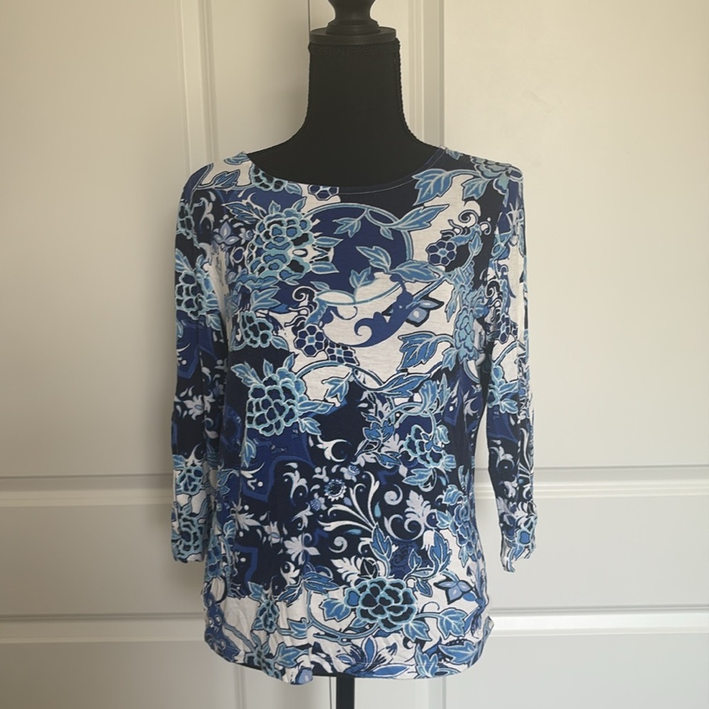 Chicos 3/4‎ Sleeve Tunic Medium